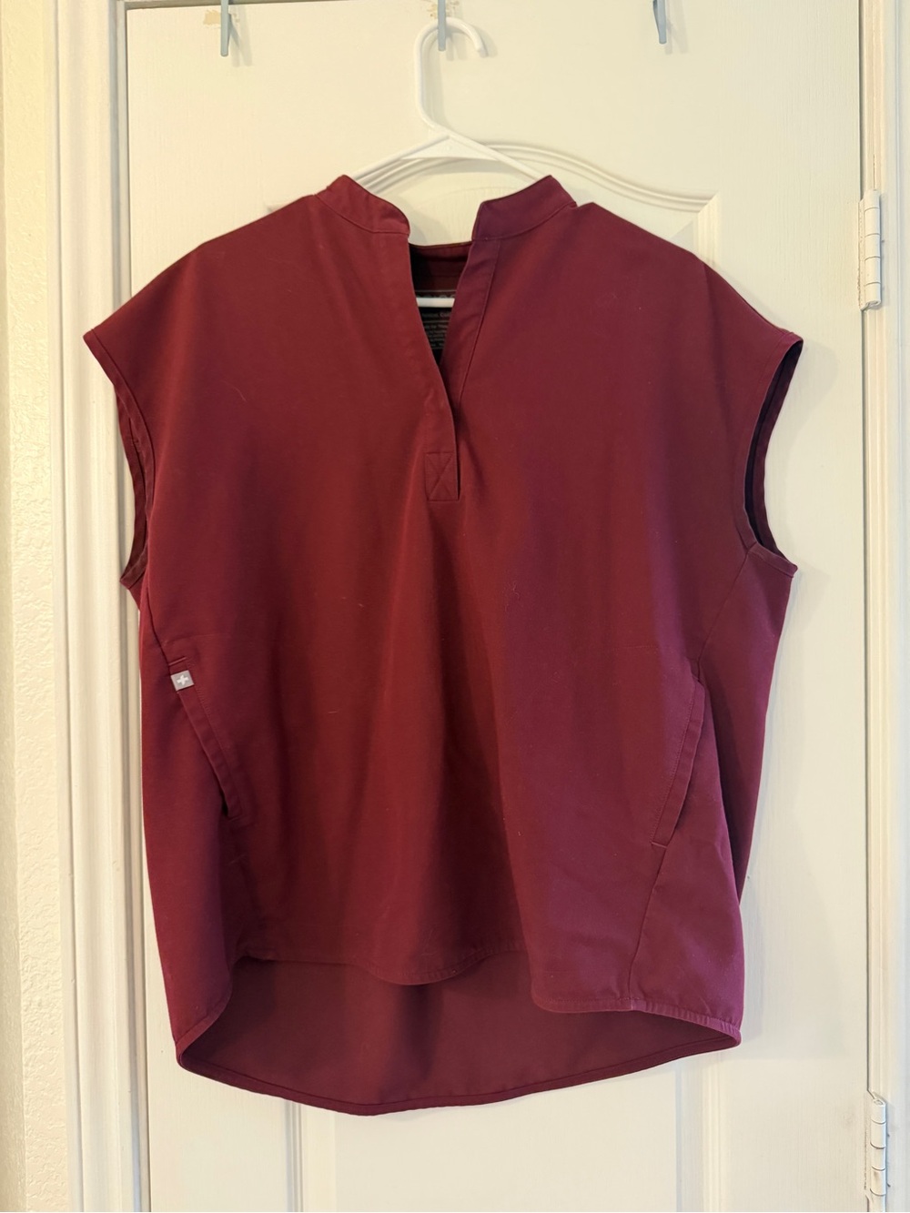 Figs Burgundy scrubs